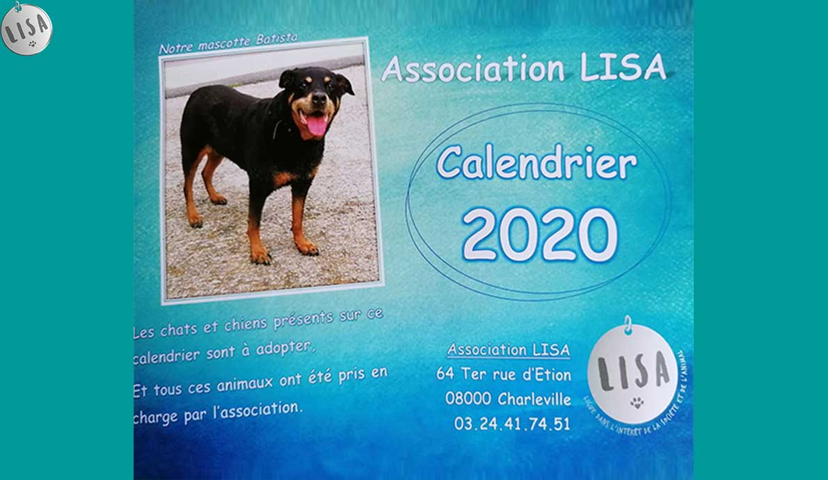 Notre Calendrier 2020 est arrivé_Association-LISA