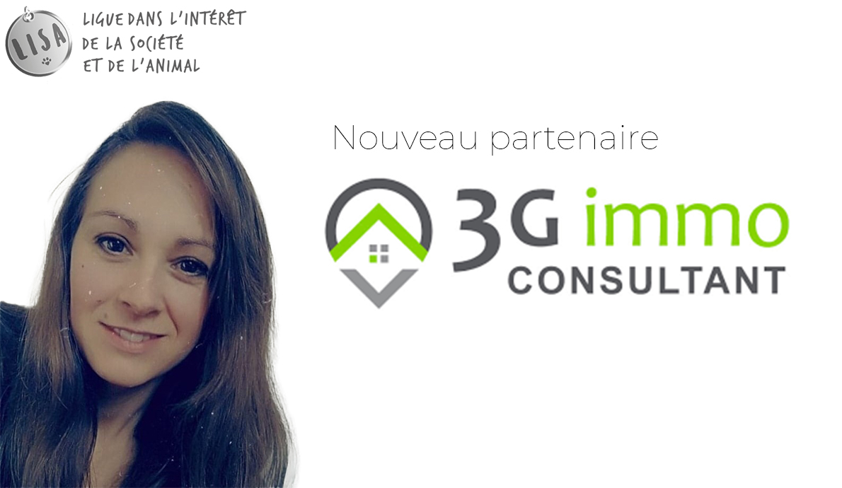 Merci à notre nouveau partenaire 3G immo CONSULTANT-Association_LISA