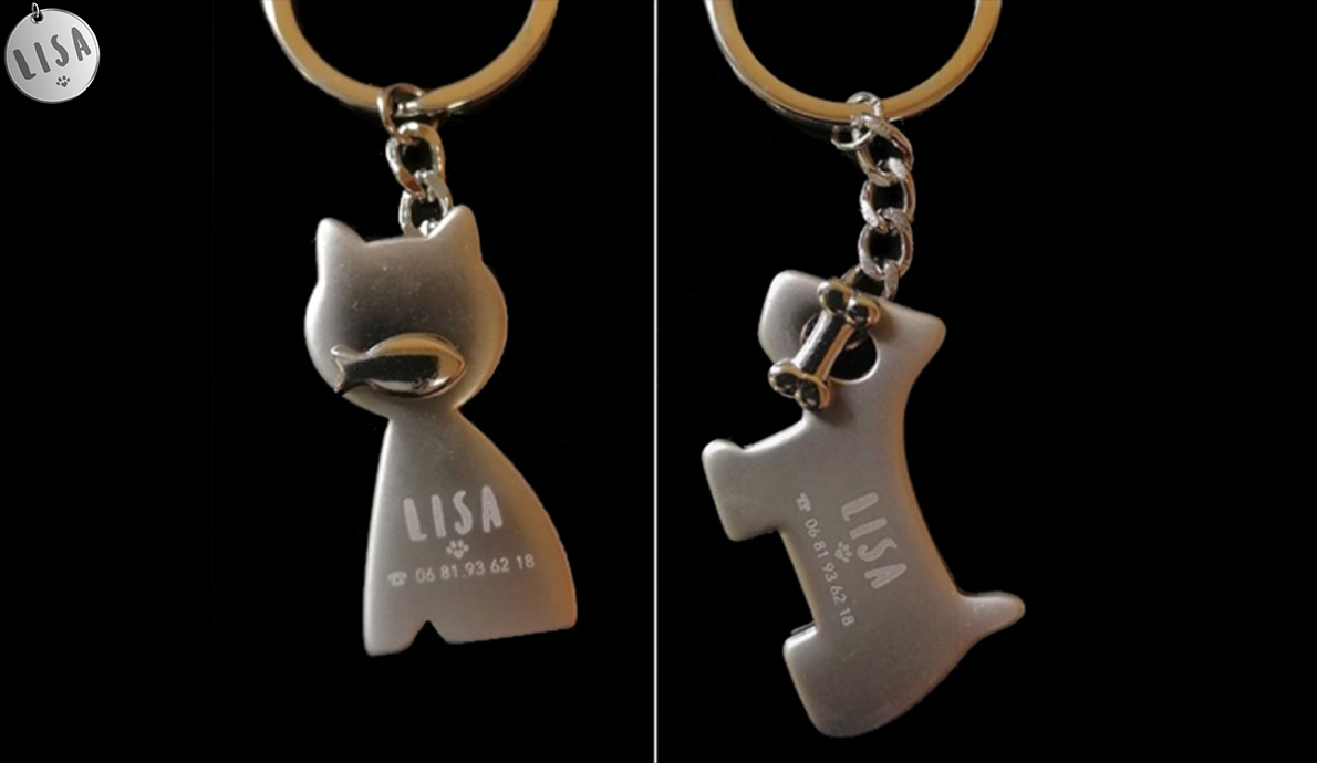Vente de porte-clefs_Association-LISA
